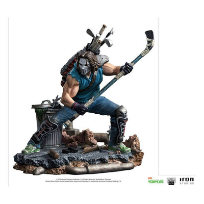 Teenage Mutant Ninja Turtles BDS Art Scale Statue 1/10 Casey Jones 19cm - Scale Statue - Iron Studios - Hobby Figures UK