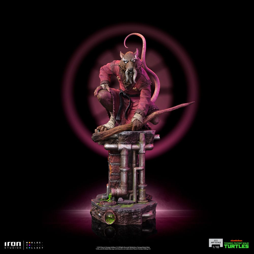 Teenage Mutant Ninja Turtles BDS Art Scale Statue 1/10 Master Splinter 24cm - Scale Statue - Iron Studios - Hobby Figures UK