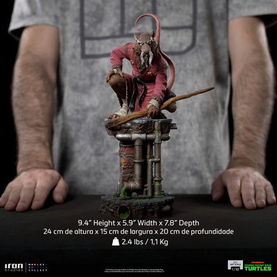 Teenage Mutant Ninja Turtles BDS Art Scale Statue 1/10 Master Splinter 24cm - Scale Statue - Iron Studios - Hobby Figures UK