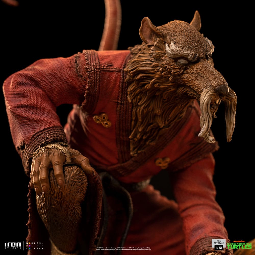 Teenage Mutant Ninja Turtles BDS Art Scale Statue 1/10 Master Splinter 24cm - Scale Statue - Iron Studios - Hobby Figures UK