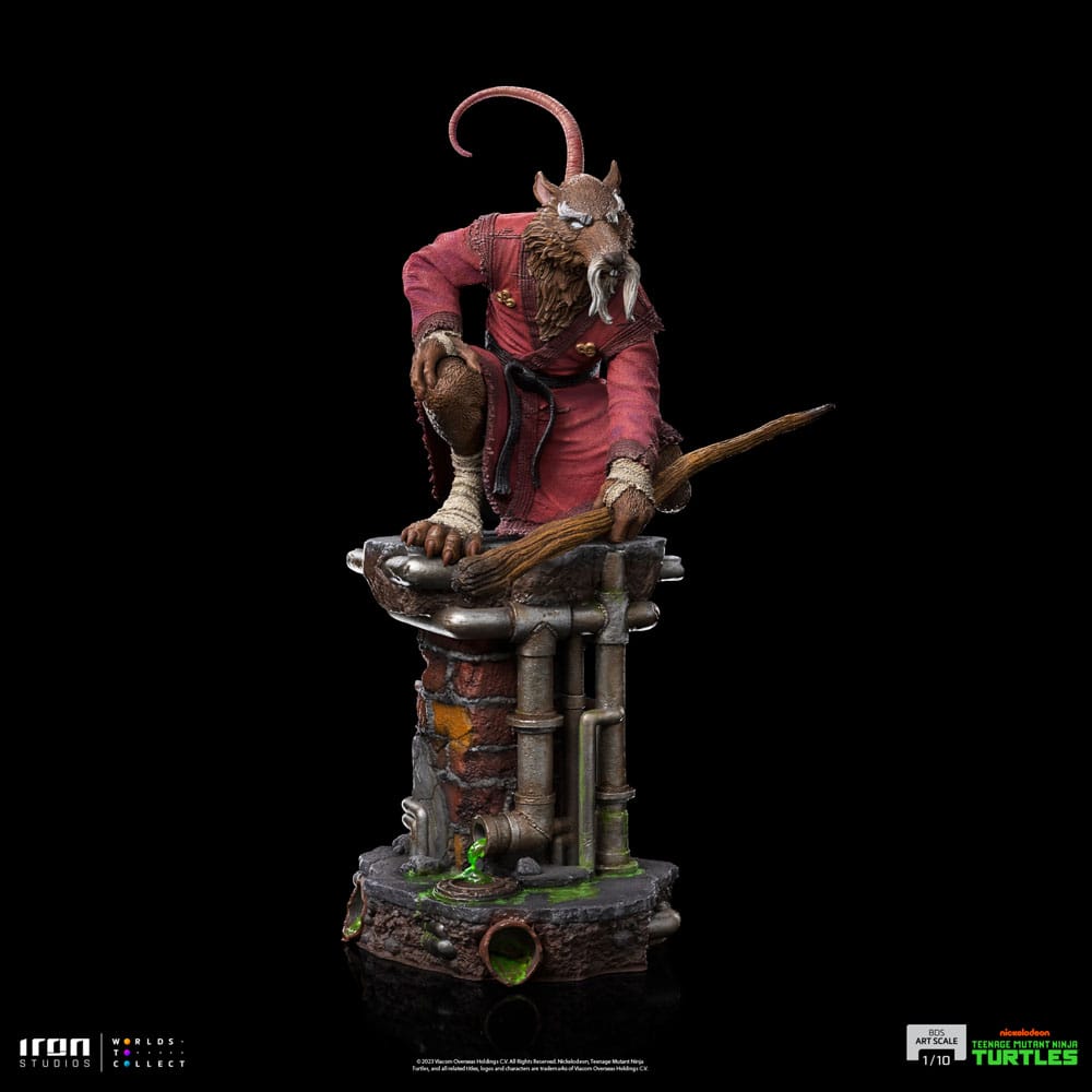 Teenage Mutant Ninja Turtles BDS Art Scale Statue 1/10 Master Splinter 24cm - Scale Statue - Iron Studios - Hobby Figures UK