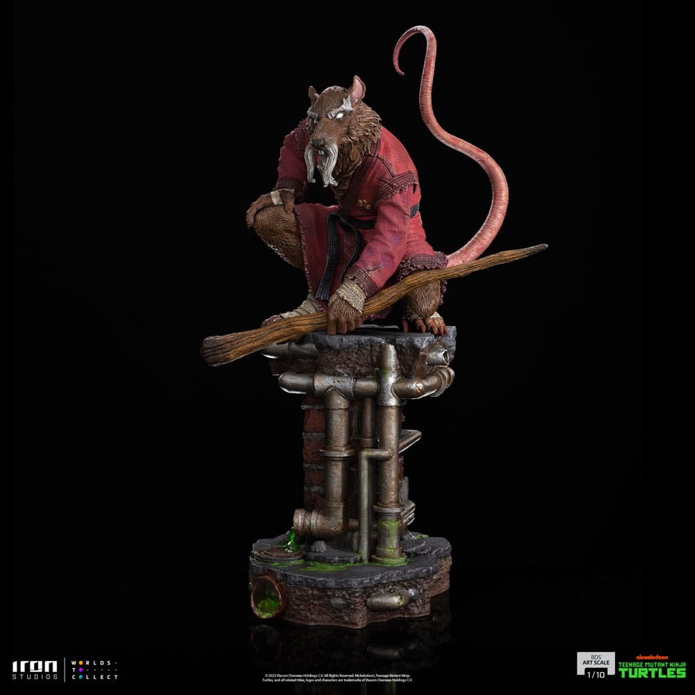 Teenage Mutant Ninja Turtles BDS Art Scale Statue 1/10 Master Splinter 24cm - Scale Statue - Iron Studios - Hobby Figures UK