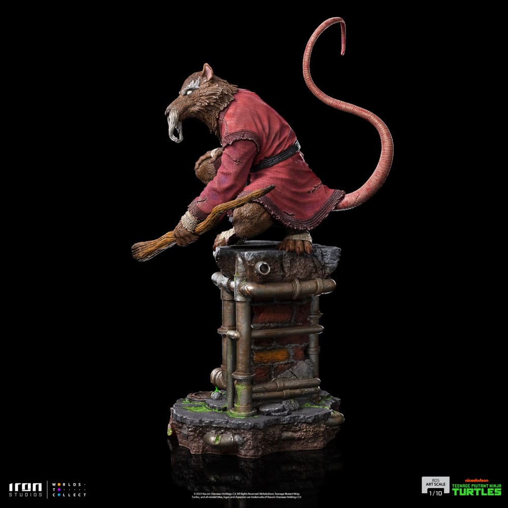 Teenage Mutant Ninja Turtles BDS Art Scale Statue 1/10 Master Splinter 24cm - Scale Statue - Iron Studios - Hobby Figures UK