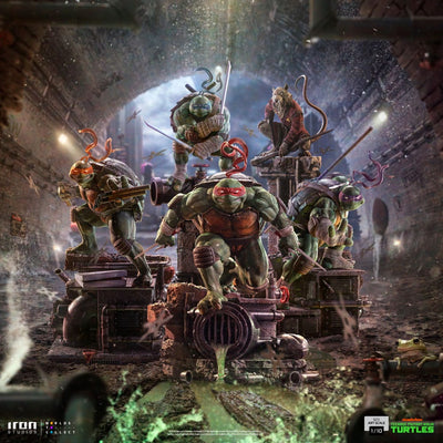 Teenage Mutant Ninja Turtles BDS Art Scale Statue 1/10 Master Splinter 24cm - Scale Statue - Iron Studios - Hobby Figures UK