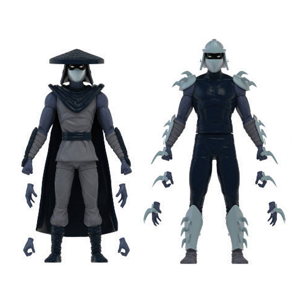 Teenage Mutant Ninja Turtles BST AXN Action Figure 2-Pack Shadow Shredder & Elite Foot Soldier SDCC Exclusive 13cm - Action Figures - The Loyal Subjects - Hobby Figures UK