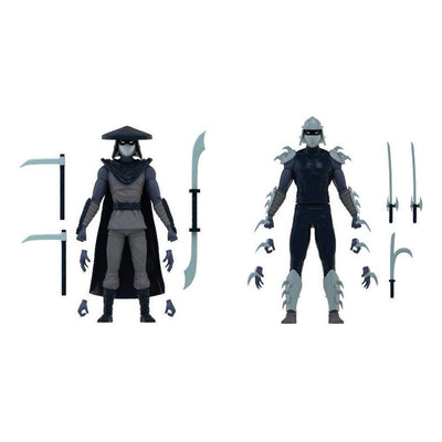 Teenage Mutant Ninja Turtles BST AXN Action Figure 2-Pack Shadow Shredder & Elite Foot Soldier SDCC Exclusive 13cm - Action Figures - The Loyal Subjects - Hobby Figures UK