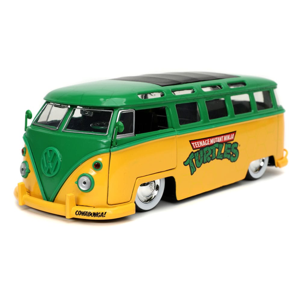 Teenage Mutant Ninja Turtles Hollywood Rides Diecast Model 1/24 1962 VW ...