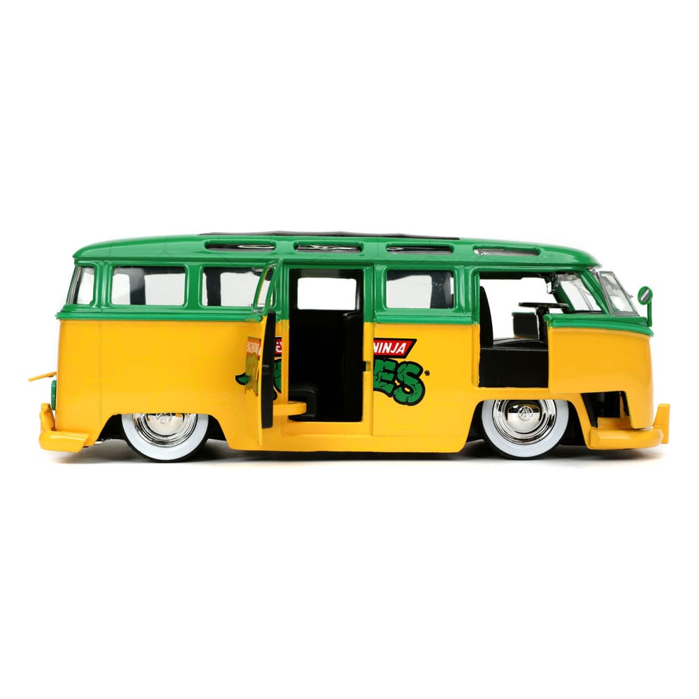 Teenage Mutant Ninja Turtles Hollywood Rides Diecast Model 1/24 1962 VW ...