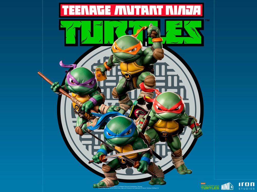 Teenage Mutant Ninja Turtles Mini Co. PVC Figure Raphael 16cm - Mini Figures - Iron Studios - Hobby Figures UK