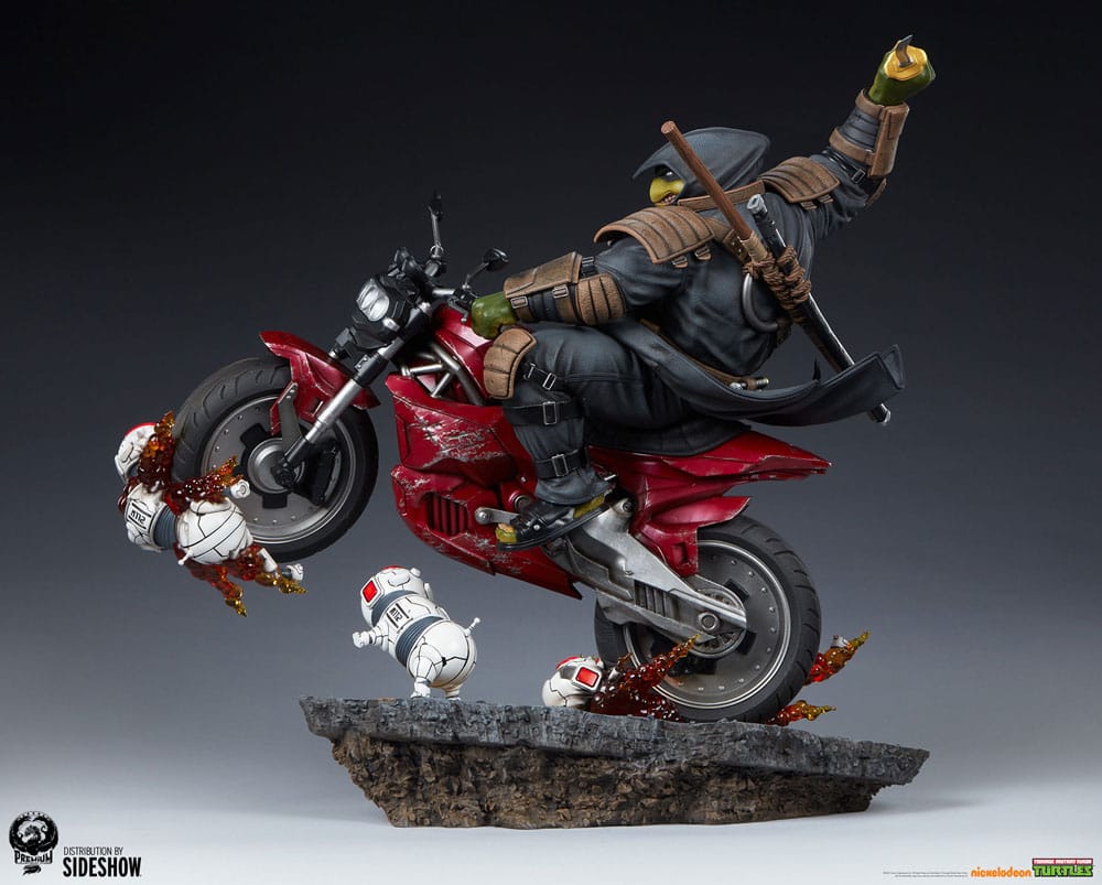 Teenage Mutant Ninja Turtles Statue 1/4 The Last Ronin On Bike 53cm - Scale Statue - PCS - Hobby Figures UK