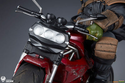 Teenage Mutant Ninja Turtles Statue 1/4 The Last Ronin On Bike 53cm - Scale Statue - PCS - Hobby Figures UK