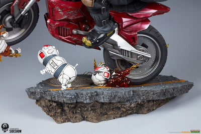Teenage Mutant Ninja Turtles Statue 1/4 The Last Ronin On Bike 53cm - Scale Statue - PCS - Hobby Figures UK
