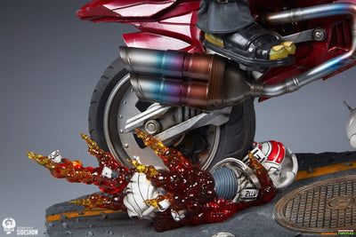 Teenage Mutant Ninja Turtles Statue 1/4 The Last Ronin On Bike 53cm - Scale Statue - PCS - Hobby Figures UK