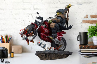 Teenage Mutant Ninja Turtles Statue 1/4 The Last Ronin On Bike 53cm - Scale Statue - PCS - Hobby Figures UK