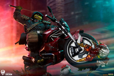 Teenage Mutant Ninja Turtles Statue 1/4 The Last Ronin On Bike 53cm - Scale Statue - PCS - Hobby Figures UK
