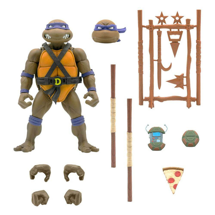 Teenage Mutant Ninja Turtles Ultimates Action Figure Donatello 18cm Hobby Figures