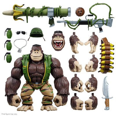 Teenage Mutant Ninja Turtles Ultimates Action Figure Guerrilla Gorilla 20cm - Action Figures - Super7 - Hobby Figures UK