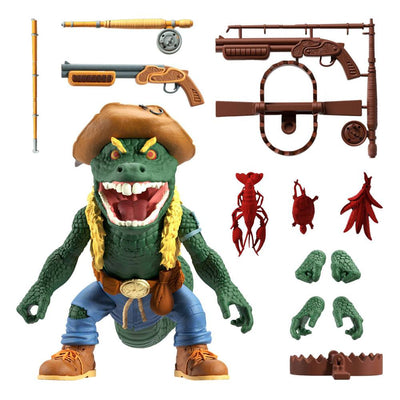 Teenage Mutant Ninja Turtles Ultimates Action Figure Leatherhead 18cm - Action Figures - Super7 - Hobby Figures UK