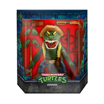 Teenage Mutant Ninja Turtles Ultimates Action Figure Leatherhead 18cm - Action Figures - Super7 - Hobby Figures UK