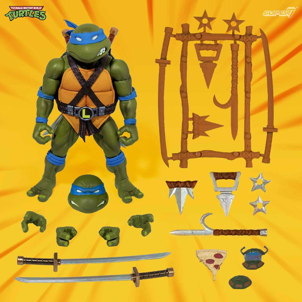 Teenage Mutant Ninja Turtles Ultimates Action Figure Leonardo 18cm