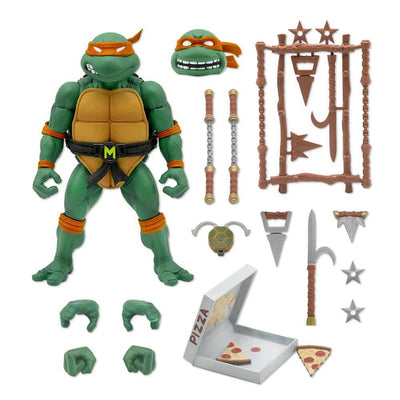 Teenage Mutant Ninja Turtles Ultimates Action Figure Michaelangelo 18cm - Action Figures - Super7 - Hobby Figures UK