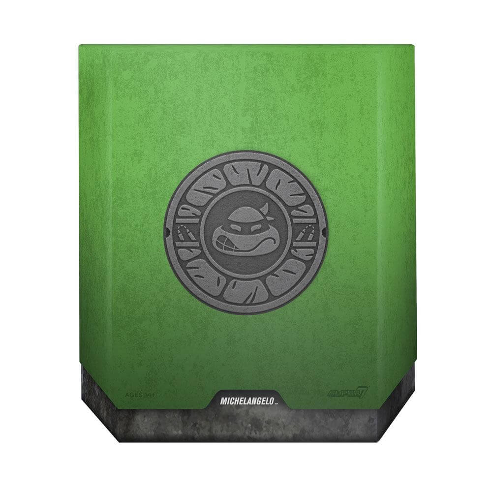 Teenage Mutant Ninja Turtles Ultimates Action Figure Michaelangelo 18cm - Action Figures - Super7 - Hobby Figures UK