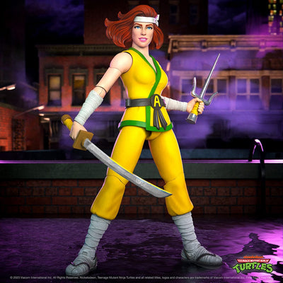 Teenage Mutant Ninja Turtles Ultimates Action Figure Ninja April 18cm - Action Figures - Super7 - Hobby Figures UK