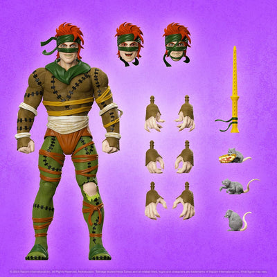 Teenage Mutant Ninja Turtles Ultimates Action Figure Rat King 18cm - Action Figures - Super7 - Hobby Figures UK