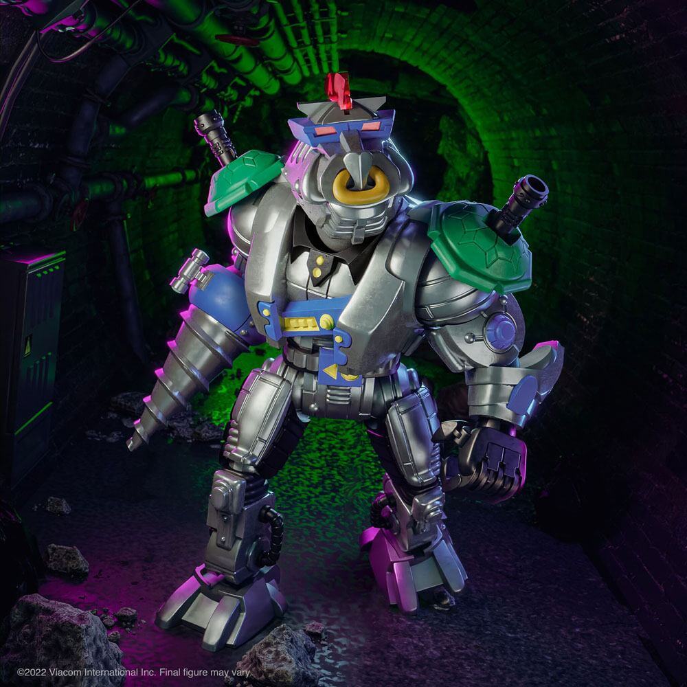 Teenage Mutant Ninja Turtles Ultimates Action Figure Robotic Bebop 20cm - Action Figures - Super7 - Hobby Figures UK