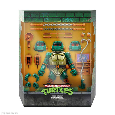 Teenage Mutant Ninja Turtles Ultimates Action Figure Warrior Metalhead Michelangelo 18cm - Action Figures - Super7 - Hobby Figures UK
