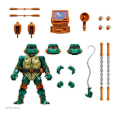 Teenage Mutant Ninja Turtles Ultimates Action Figure Warrior Metalhead Michelangelo 18cm - Action Figures - Super7 - Hobby Figures UK