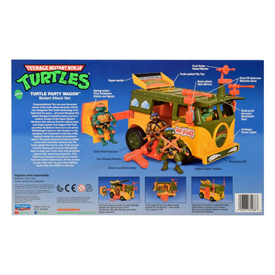 Teenage Mutant Ninja Turtles Vehicle Classic Turtle Party Wagon - Action Figures - Playmates - Hobby Figures UK