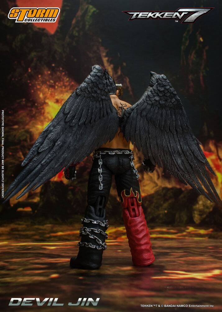 Tekken 7 Action Figure 1/12 Devil Jin 18cm - Action Figures - Storm Collectibles - Hobby Figures UK