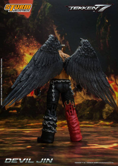 Tekken 7 Action Figure 1/12 Devil Jin 18cm - Action Figures - Storm Collectibles - Hobby Figures UK