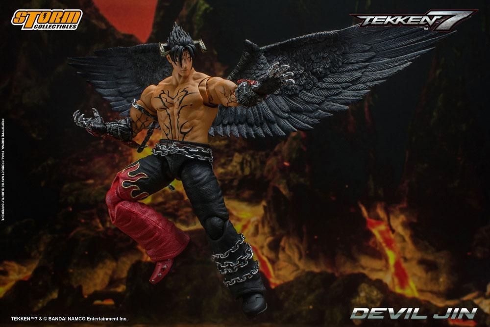 Tekken 7 Action Figure 1/12 Devil Jin 18cm - Action Figures - Storm Collectibles - Hobby Figures UK