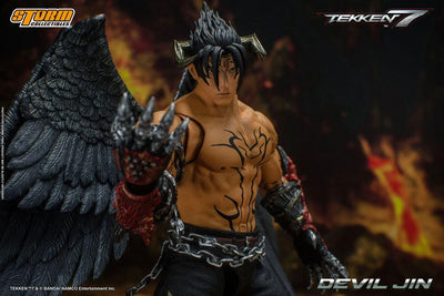 Tekken 7 Action Figure 1/12 Devil Jin 18cm - Action Figures - Storm Collectibles - Hobby Figures UK