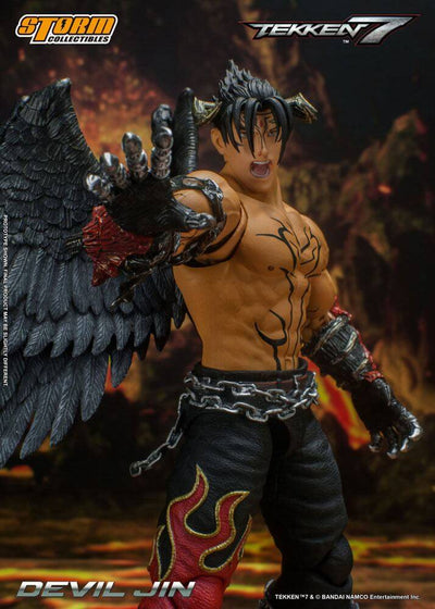 Tekken 7 Action Figure 1/12 Devil Jin 18cm - Action Figures - Storm Collectibles - Hobby Figures UK