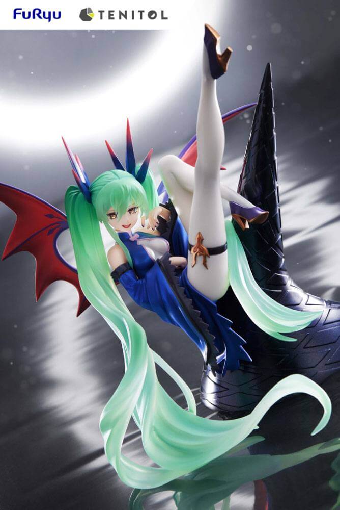 Hatsune Miku Tenitol PVC Statue Hatsune Miku Dark 17cm - Scale Statue - Furyu - Hobby Figures UK