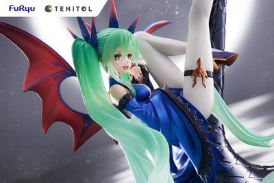 Hatsune Miku Tenitol PVC Statue Hatsune Miku Dark 17cm - Scale Statue - Furyu - Hobby Figures UK