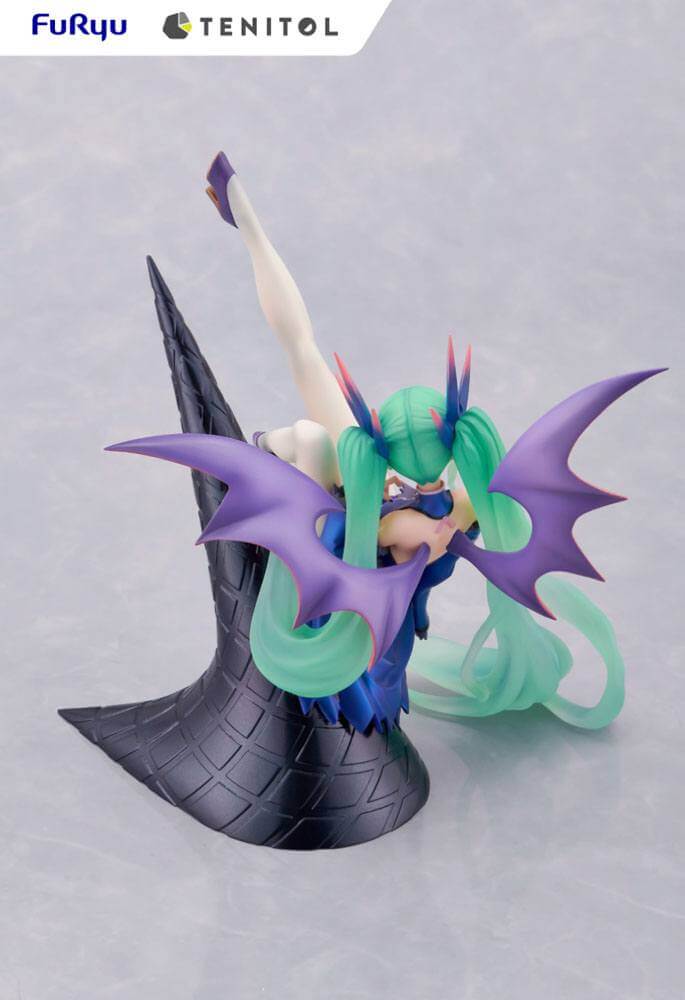 Hatsune Miku Tenitol PVC Statue Hatsune Miku Dark 17cm - Scale Statue - Furyu - Hobby Figures UK