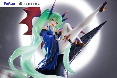 Hatsune Miku Tenitol PVC Statue Hatsune Miku Dark 17cm - Scale Statue - Furyu - Hobby Figures UK