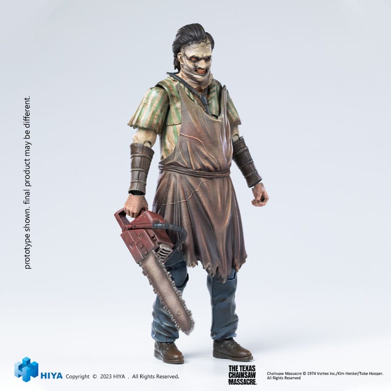 Texas Chainsaw Massacre (2003) Exquisite Mini Action Figure 1/18 Leatherface 2003 Killing Mask 11cm - Action Figures - Hiya Toys - Hobby Figures UK