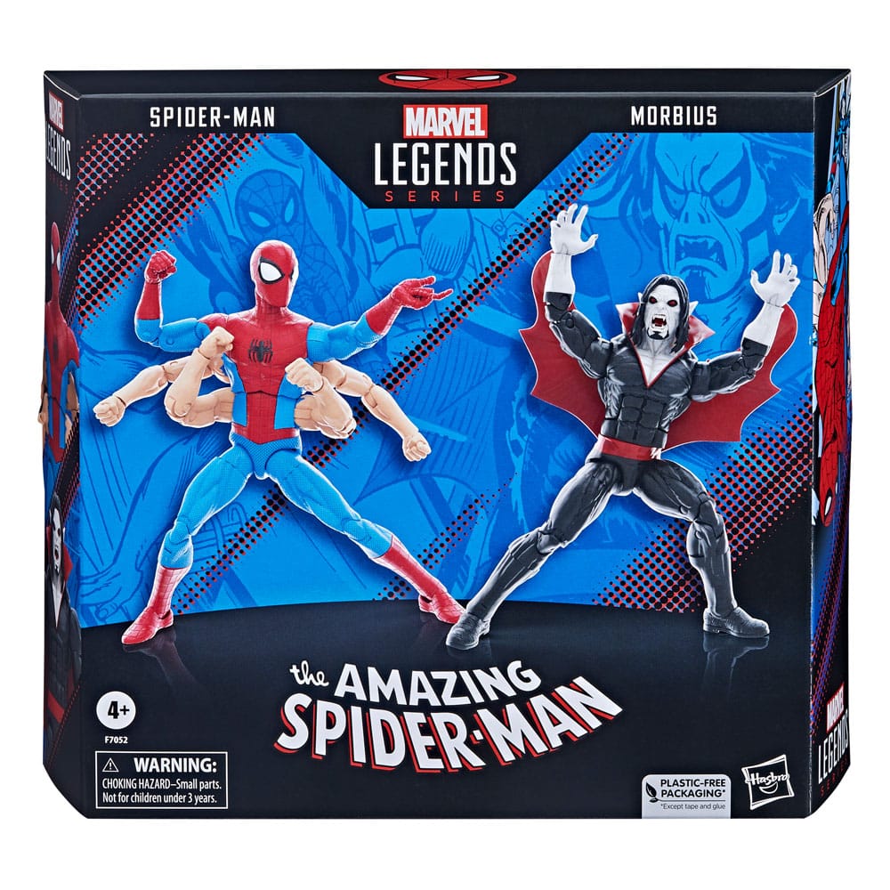 The Amazing Spider-Man Marvel Legends Action Figure 2-Pack Spider-Man & Morbius 15cm - Action Figures - Hasbro - Hobby Figures UK