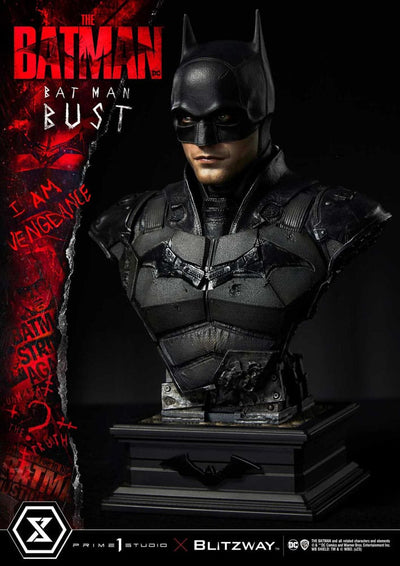 The Batman Bust Batman 30cm - Scale Statue - Prime 1 Studio - Hobby Figures UK