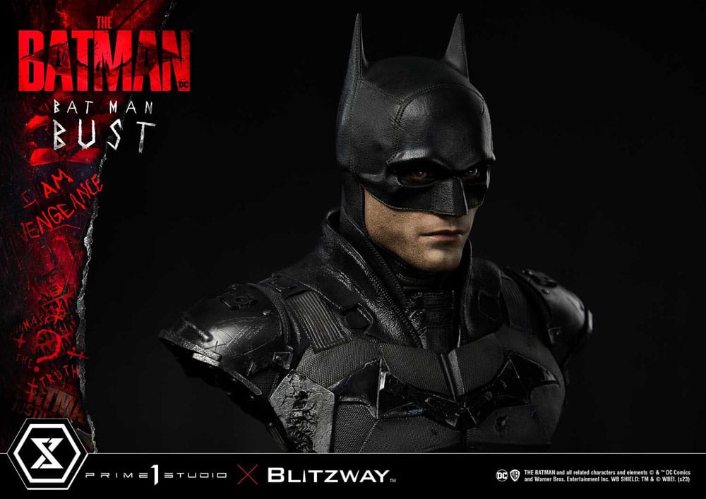 The Batman Bust Batman 30cm - Scale Statue - Prime 1 Studio - Hobby Figures UK