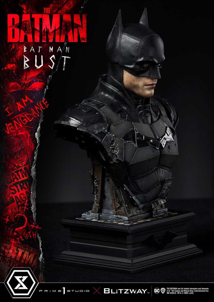 The Batman Bust Batman 30cm - Scale Statue - Prime 1 Studio - Hobby Figures UK