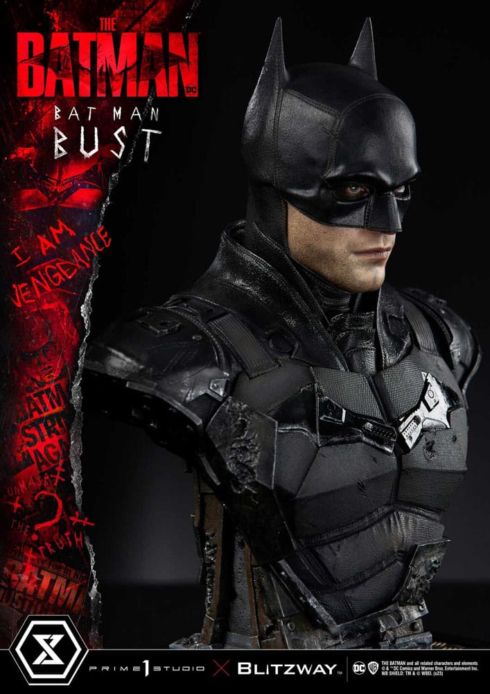 The Batman Bust Batman 30cm - Scale Statue - Prime 1 Studio - Hobby Figures UK