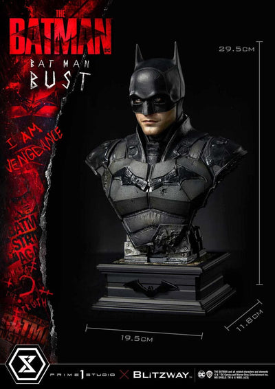 The Batman Bust Batman 30cm - Scale Statue - Prime 1 Studio - Hobby Figures UK