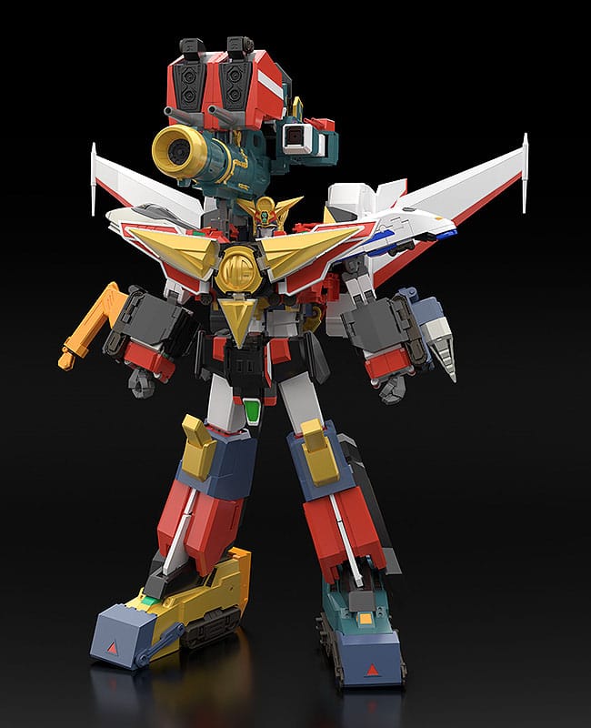 The Brave Express Might Gaine Action Figure The Gattai Might Gunner Perfect Option Set 19cm - Action Figures - Good Smile Company - Hobby Figures UK