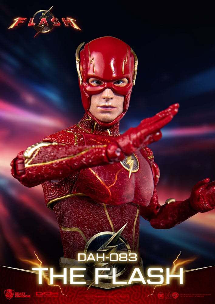 The Flash Dynamic 8ction Heroes Action Figure 1/9 The Flash Deluxe